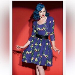 Pinup Couture x Deadly Dames by Micheline Pitt Venus Flytrap Audrey II Dress 4X